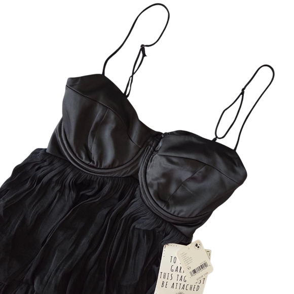 Free People Freya Maxi Dress Black - Picture 3 of 4